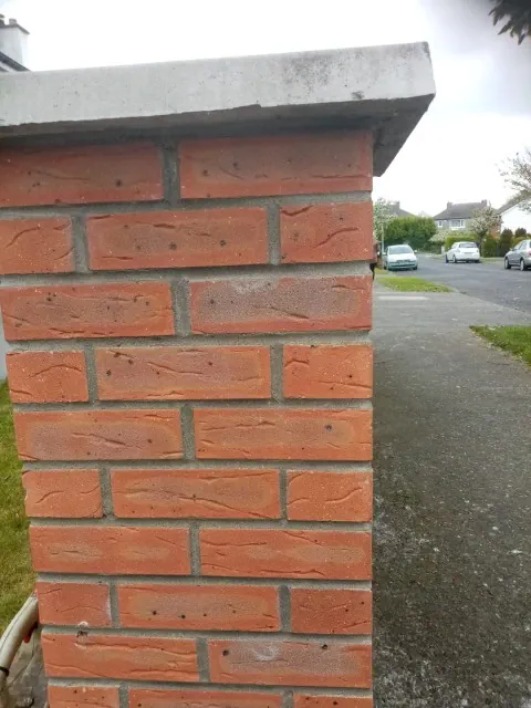 New Wall Pillar Built in County Dublin New Garden Wall and Pillar Built in County Dublin
